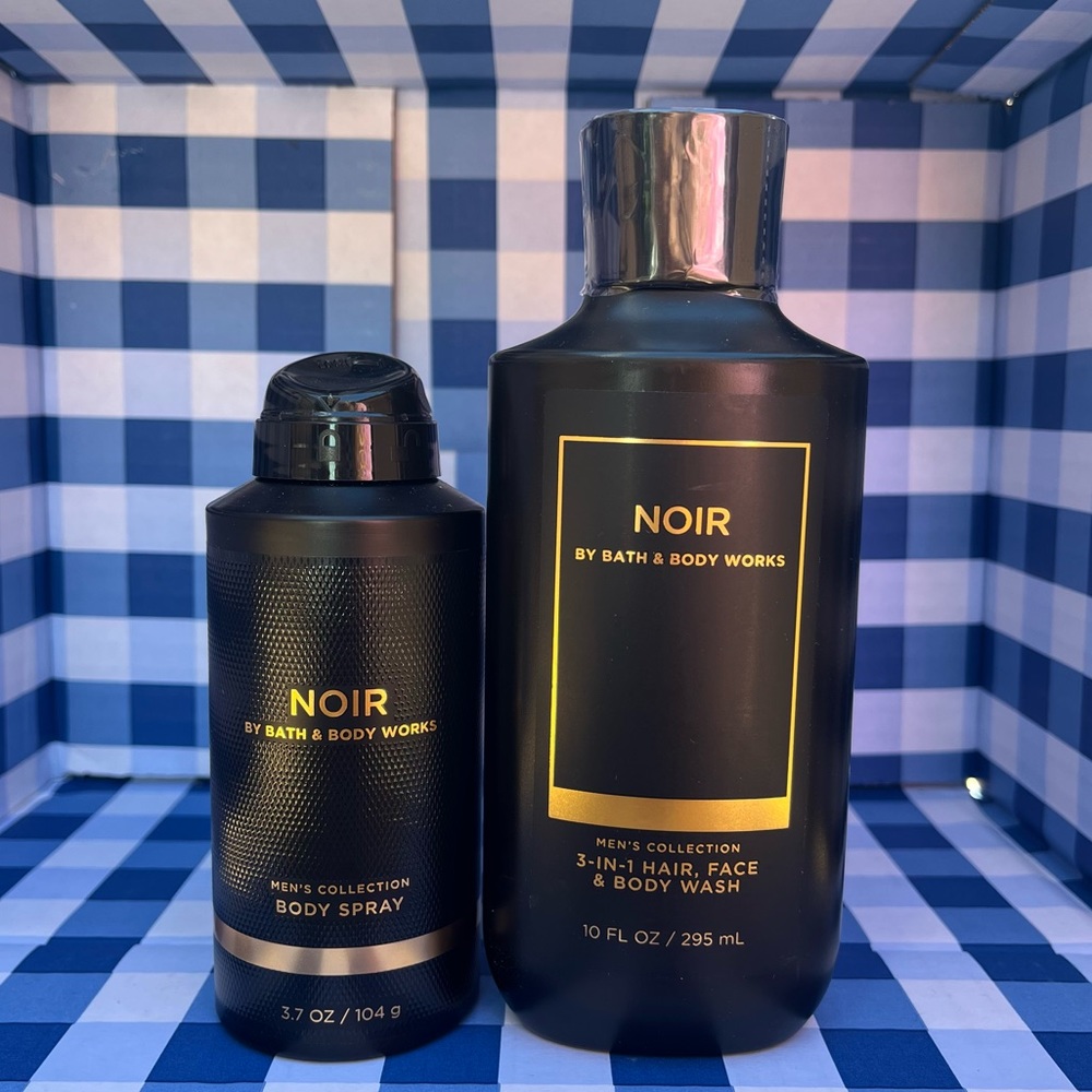 NOIR Men’s Collection Hair, Body & Face Wash with Body Deodorizer